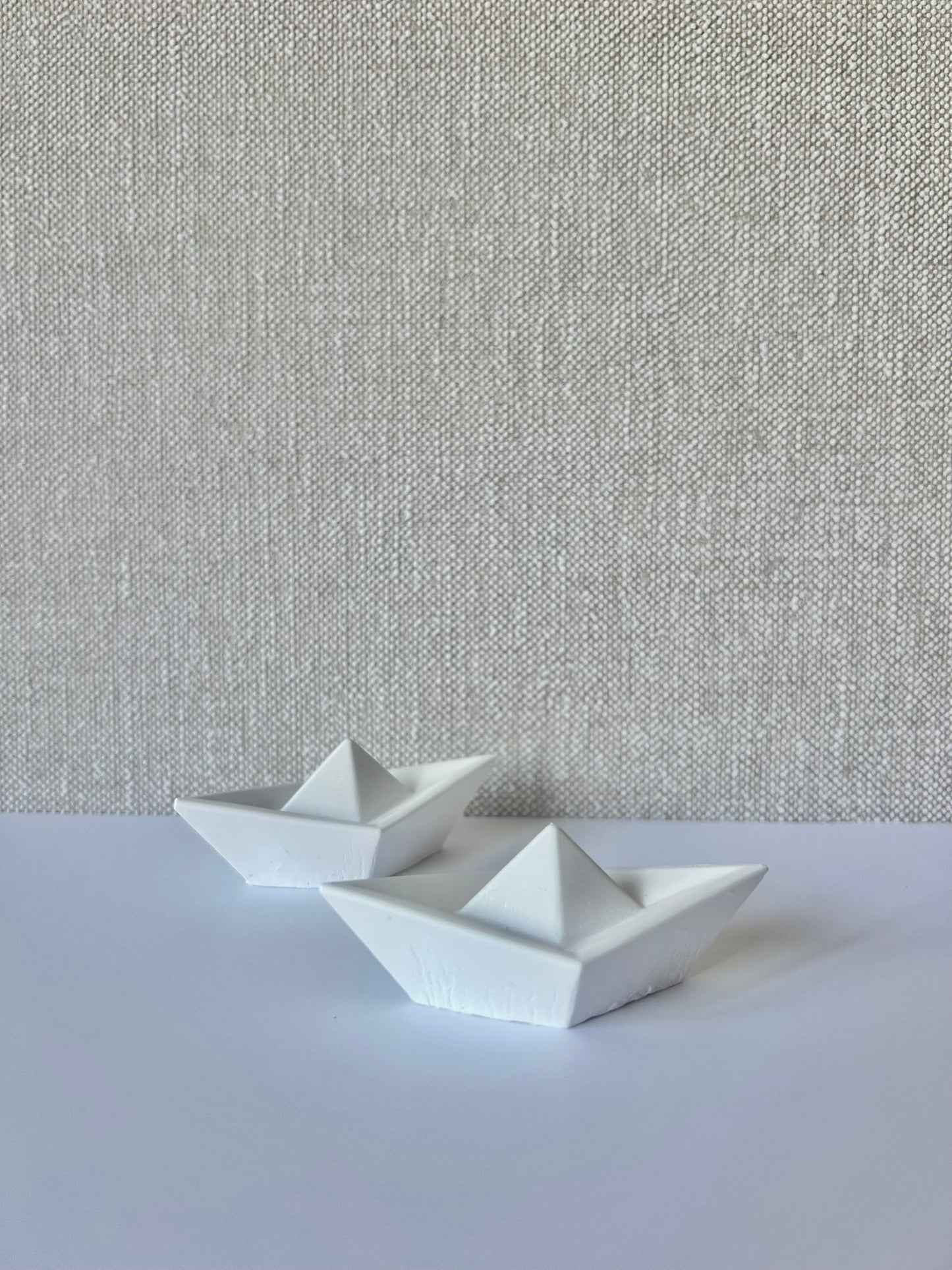 Diffuseur en plâtre "Bateau origami" - Cadeaux invités