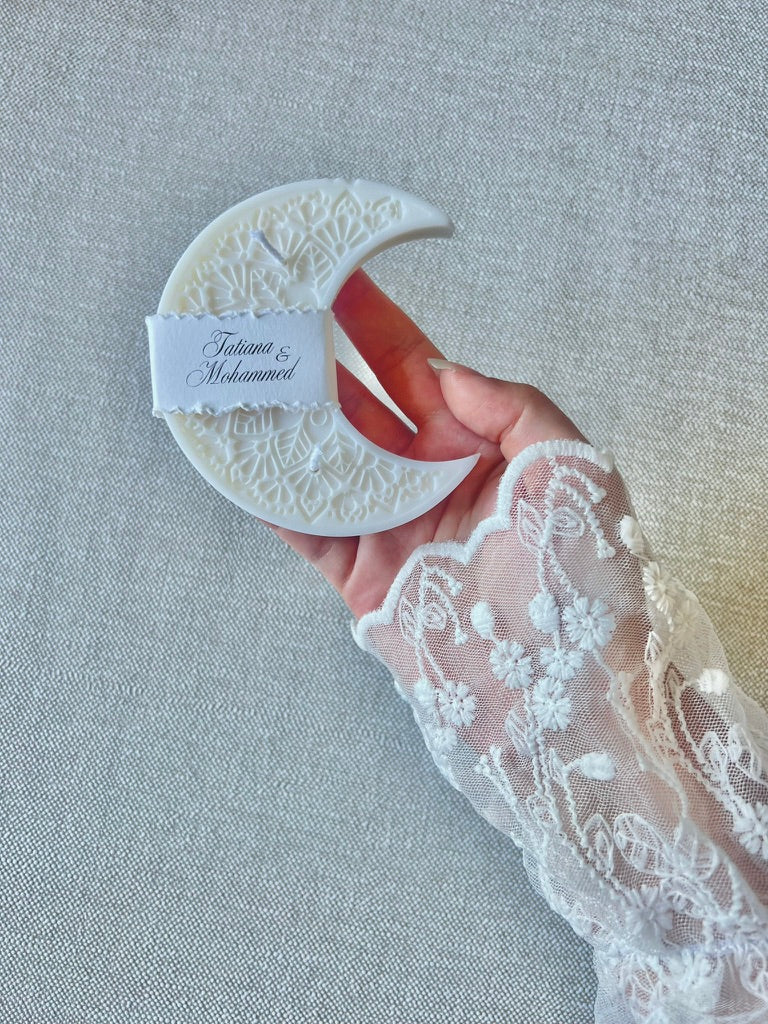 Bougie Lune - Cadeaux invités