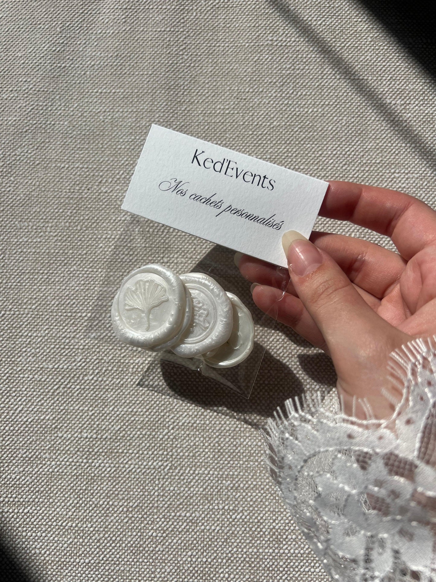 Cachets de cires - Personnalisé