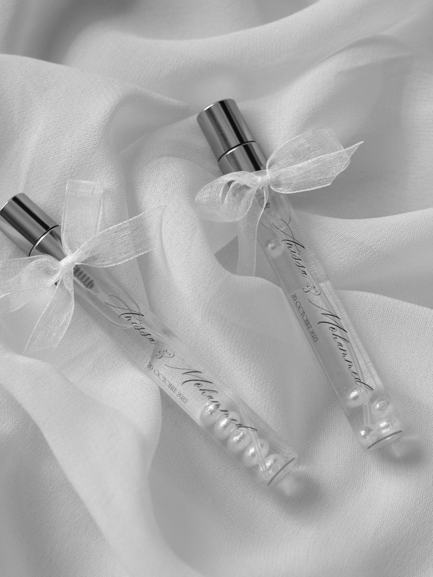 Fiole eau de Cologne en verre - Cadeaux invités
