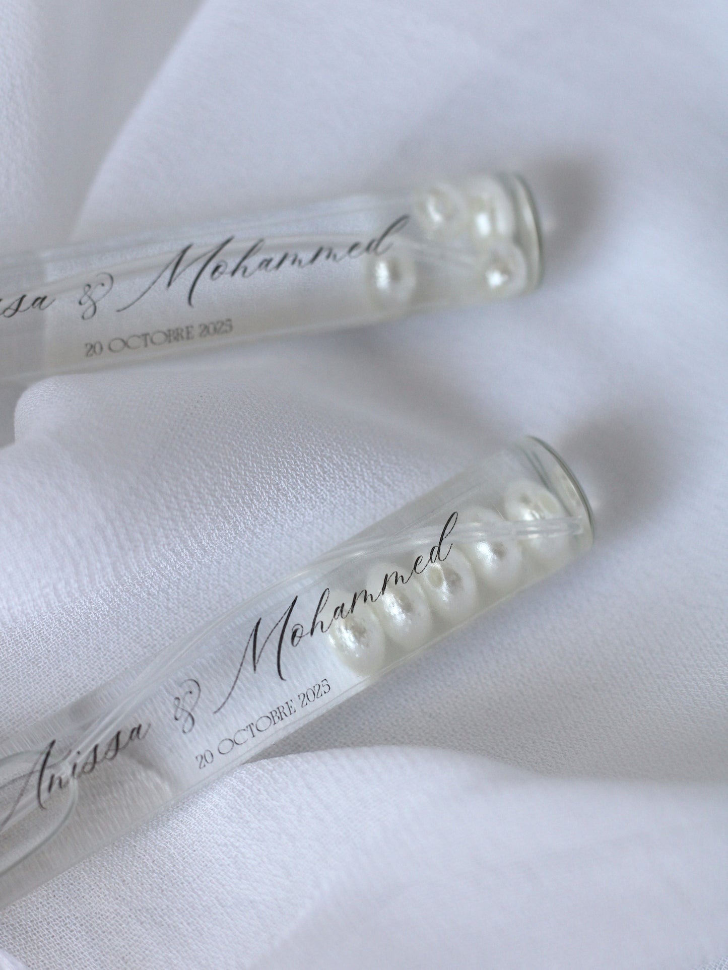 Fiole eau de Cologne en verre - Cadeaux invités