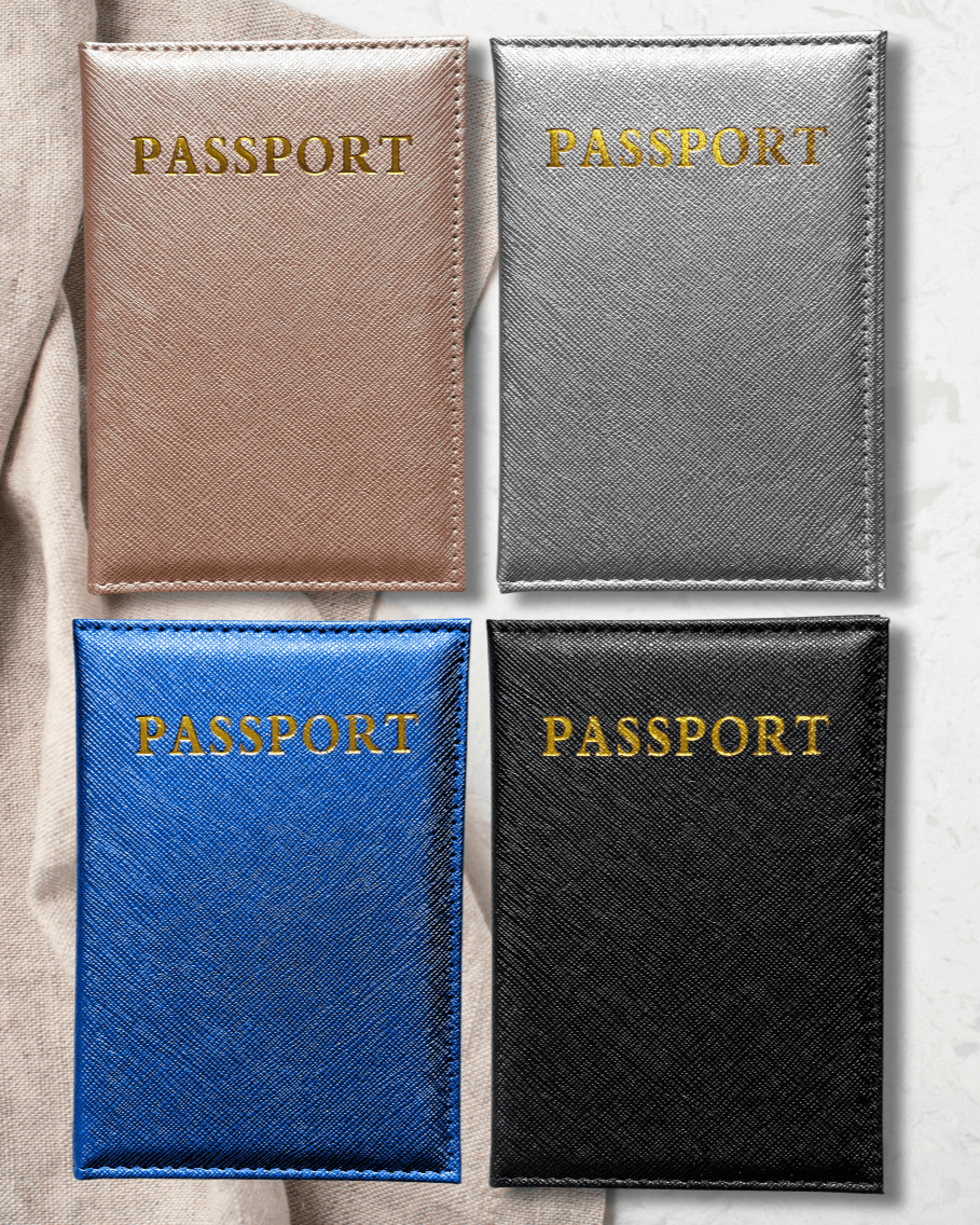 Set de 2 Protège Passeports - Modèle Amitié