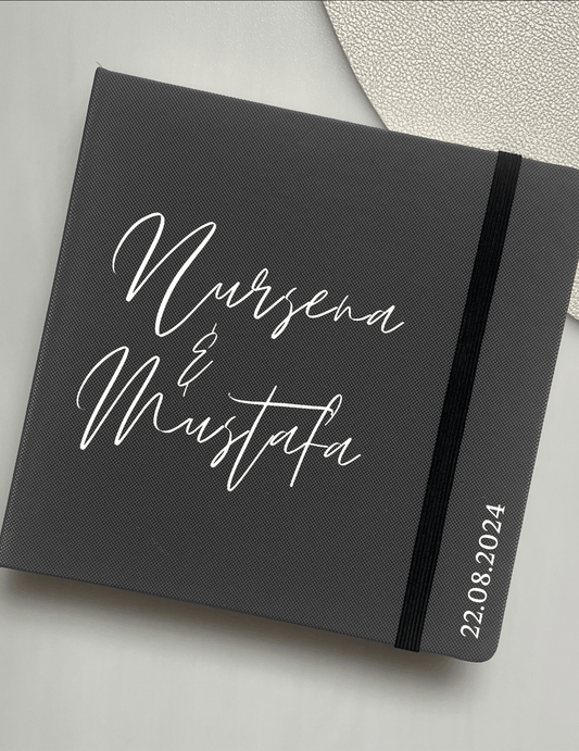 Livre d'or - Gris - Mariage