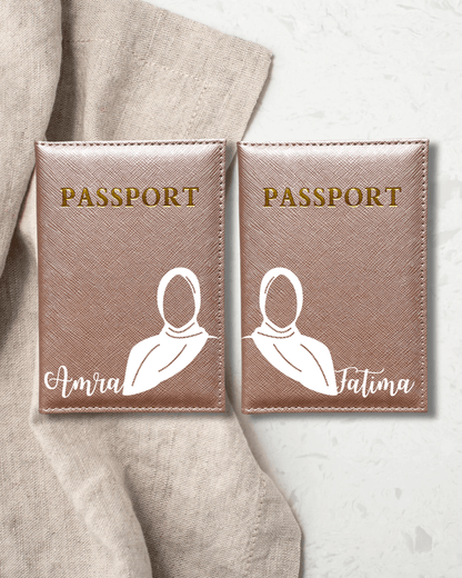 Set de 2 Protège Passeports - Modèle Amitié