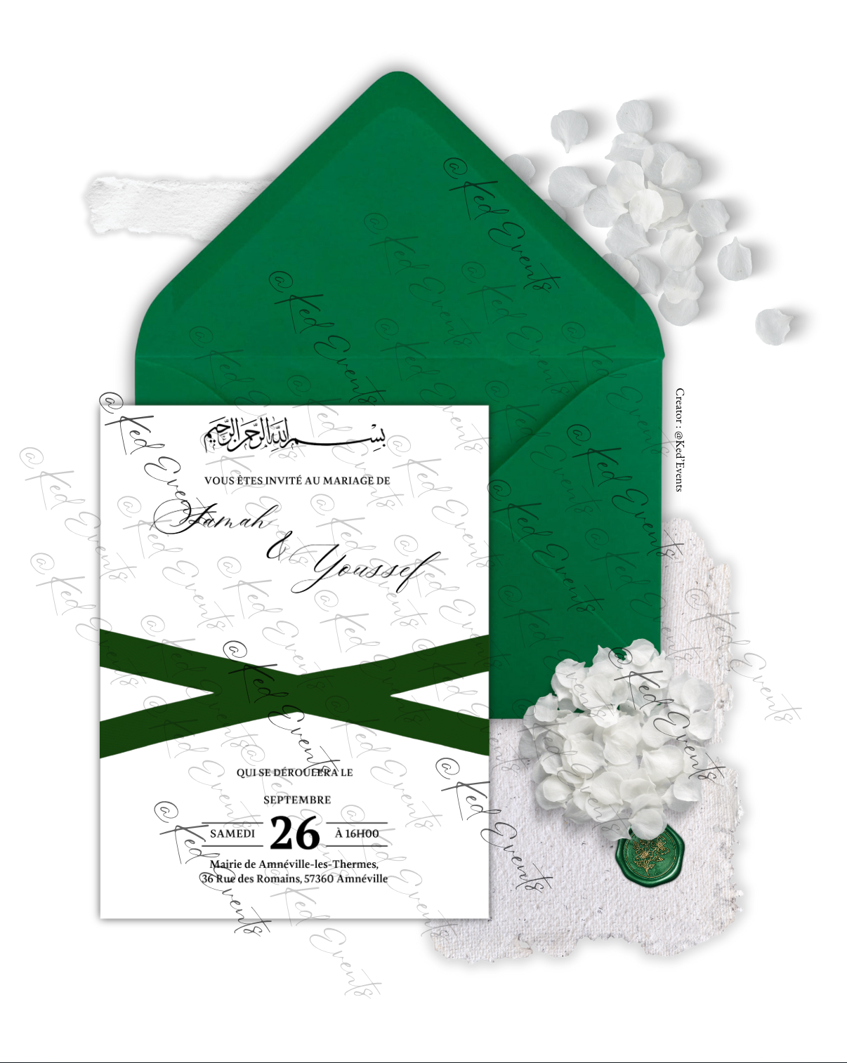 Faire-part numérique - SIGNATURE