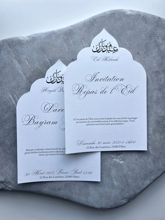 Carte d'invitation - EID