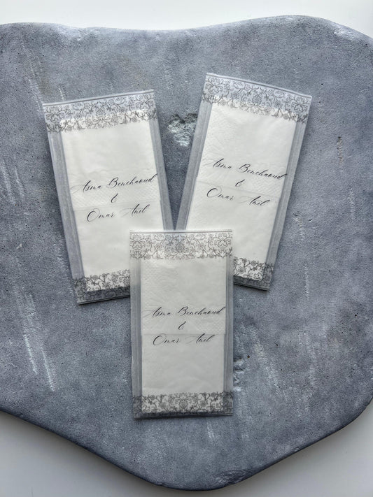 Paquet de mouchoirs en vellum - ZENITH