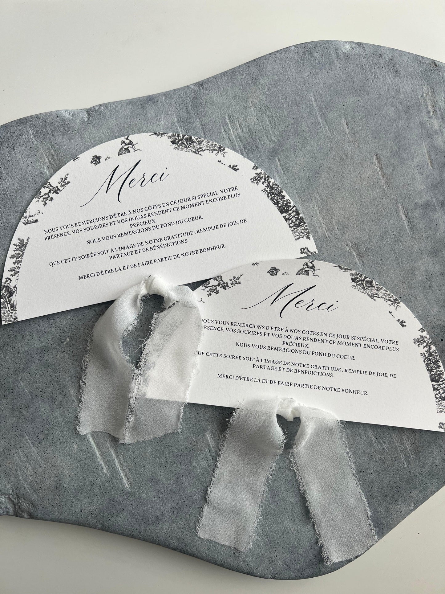 Carte de remerciement - VERSAILLES