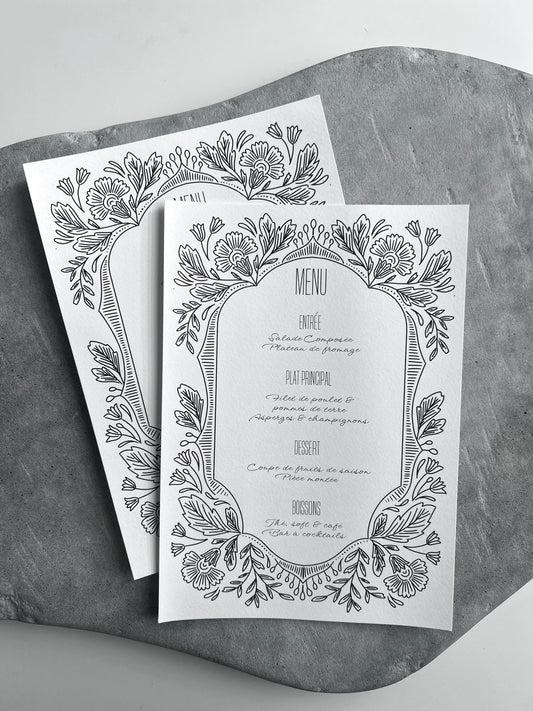 Menu - AURORE