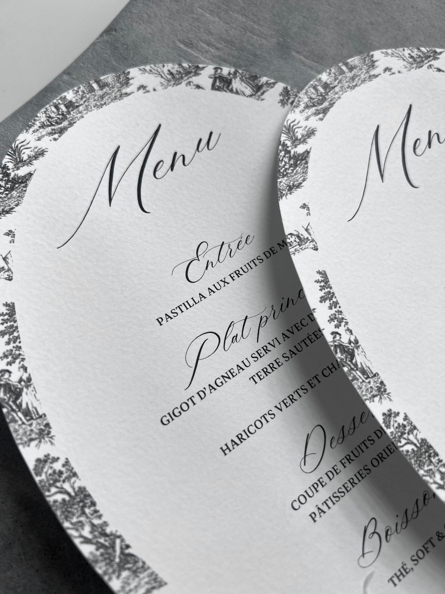 Menu - VERSAILLES