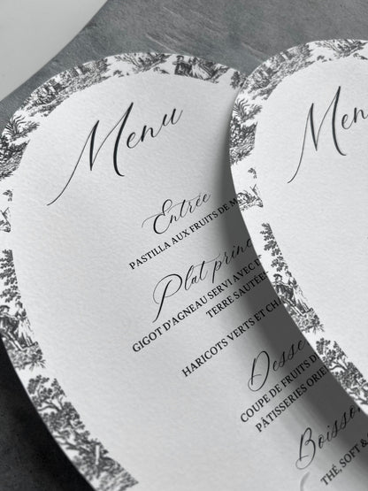 Menu - VERSAILLES