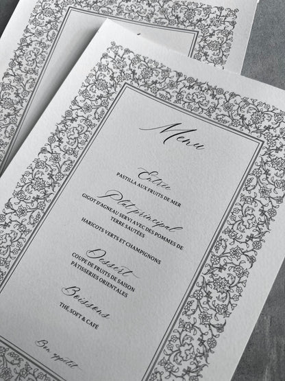Menu - ZENITH
