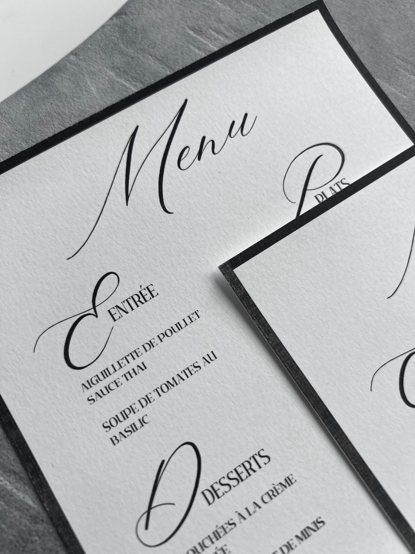 Menu - SIGNATURE