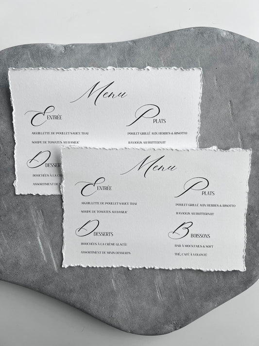 Menu - NILUFER