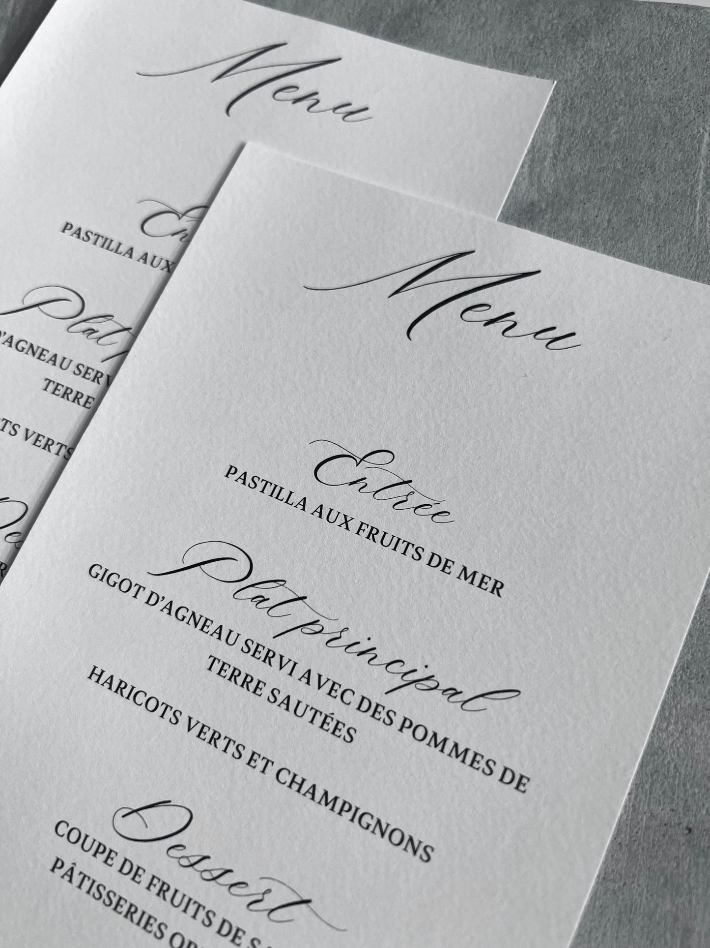 Menu - CHARLOTTE