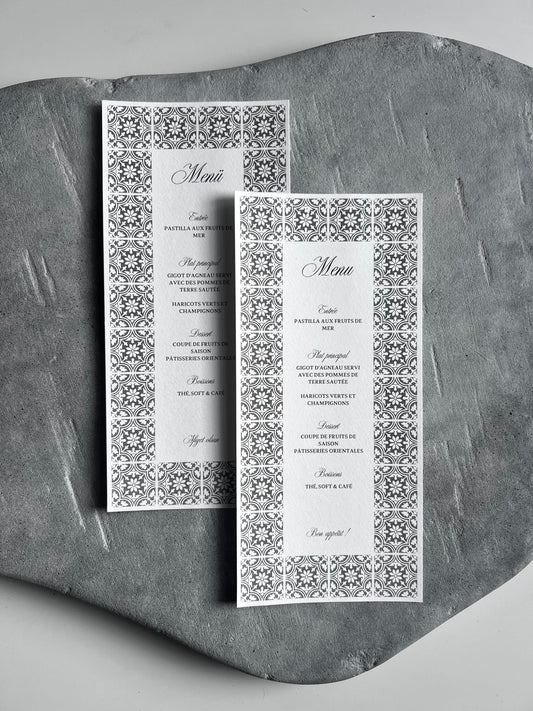 Menu - IZNIK