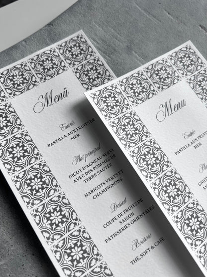 Menu - IZNIK