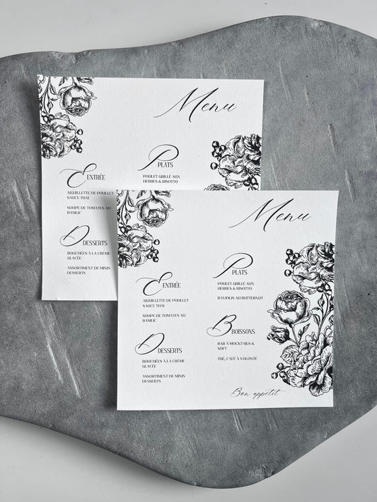 Menu - CAMELIA