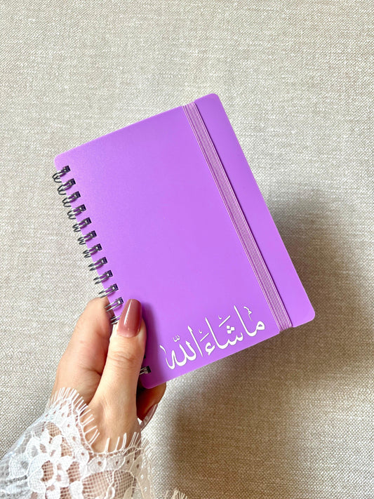 Carnet personnalisé A6 - Motif aléatoire