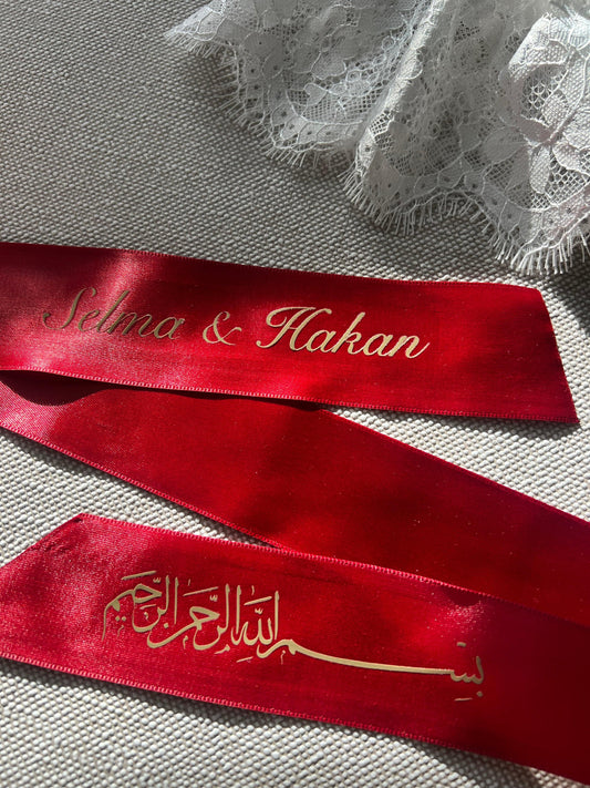 Ceinture de Marié Ruban Satin - Gelin Kuşağı