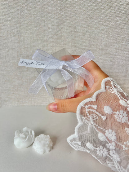 Bougie Roses - Cadeaux invités