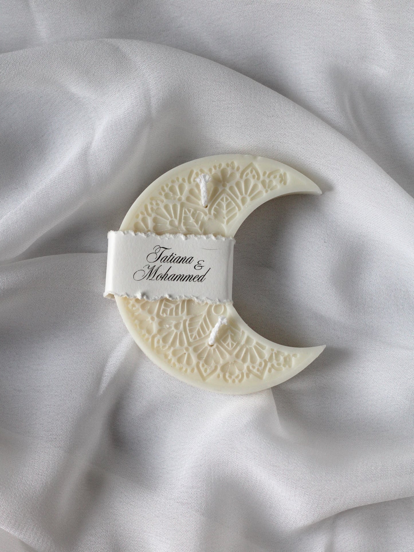 Bougie Lune - Cadeaux invités