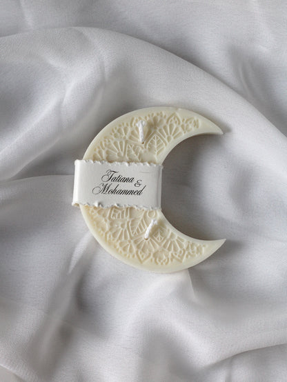 Bougie Lune - Cadeaux invités