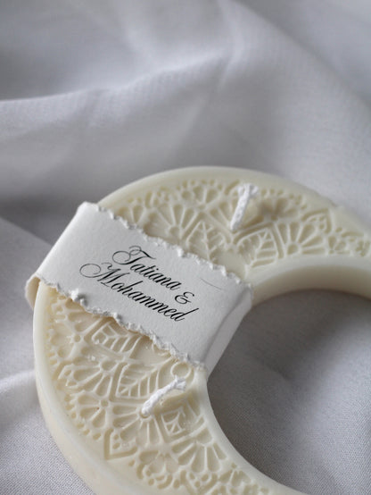 Bougie Lune - Cadeaux invités