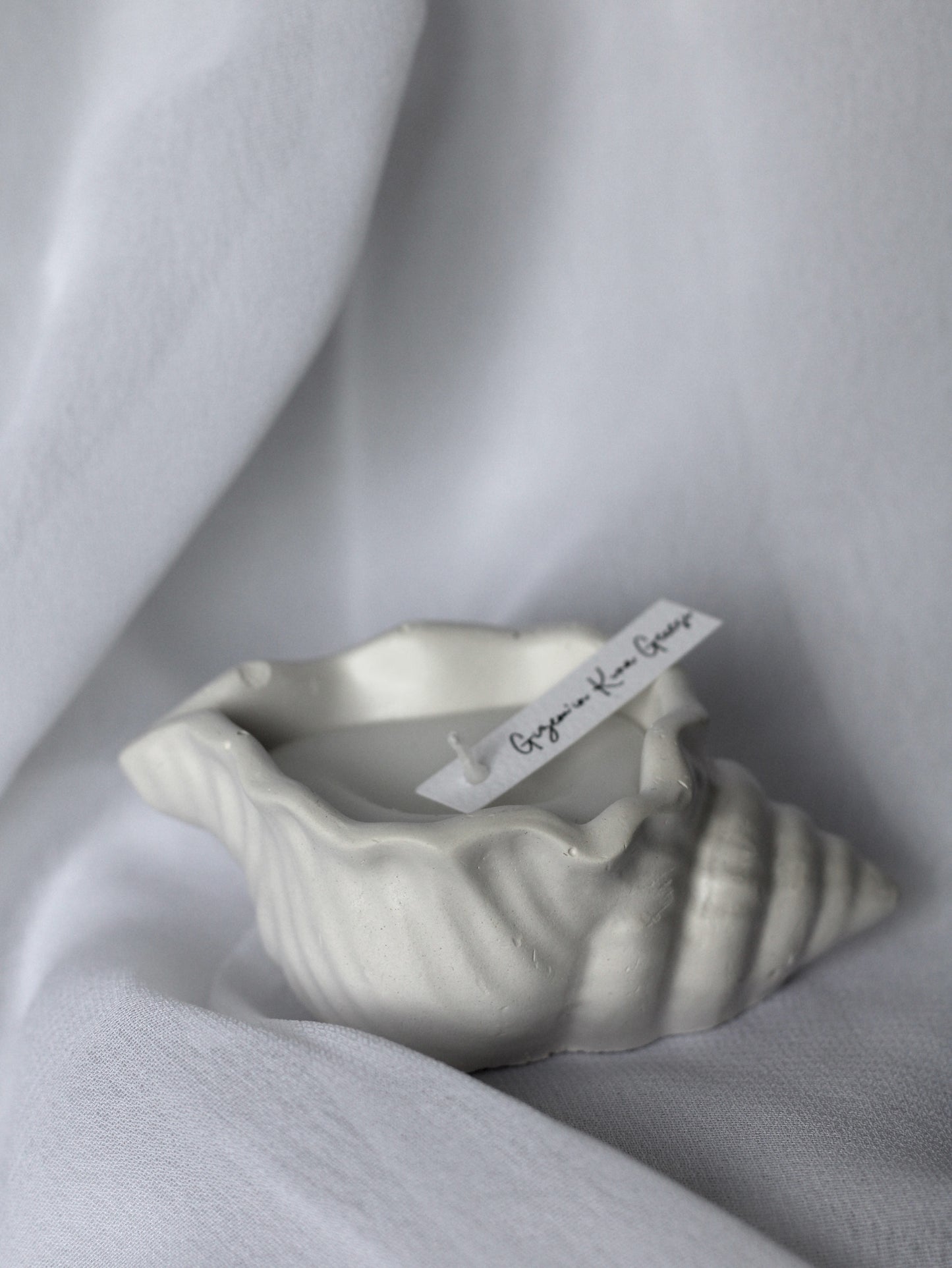 Bougie photophore coquillage - Cadeaux invités