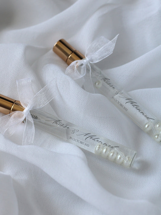 Fiole eau de Cologne en verre - Cadeaux invités