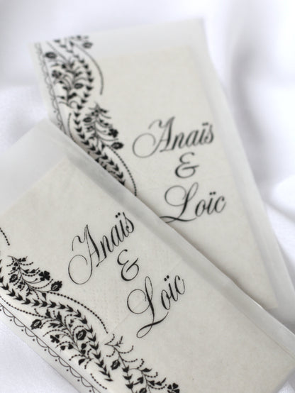 Paquet de mouchoirs en vellum - OSMAN