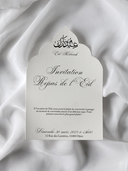 Carte d'invitation - EID