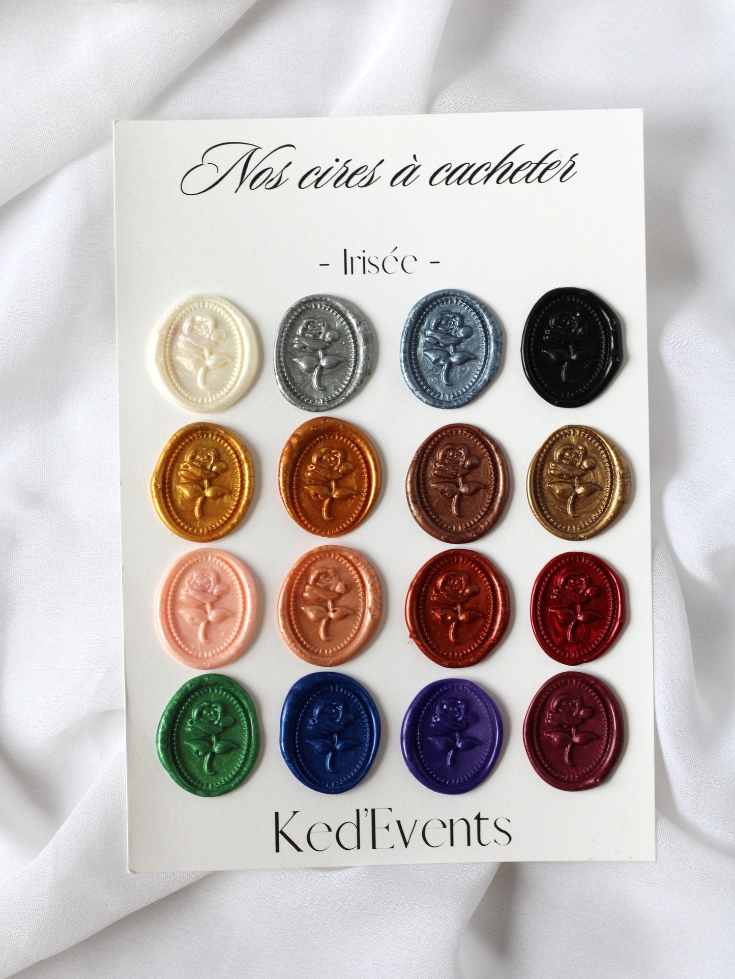 Cachets de cires - Personnalisé