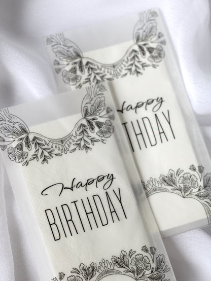 Paquet de mouchoirs en vellum - AURORE