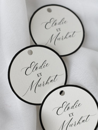 Etiquettes cadeaux - SIGNATURE