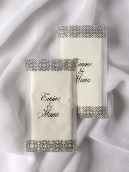 Paquet de mouchoirs en vellum - IZNIK