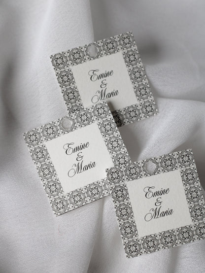 Etiquettes cadeaux - IZNIK