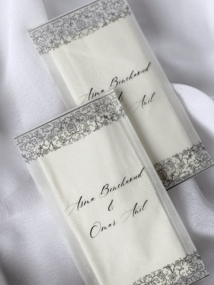 Paquet de mouchoirs en vellum - ZENITH