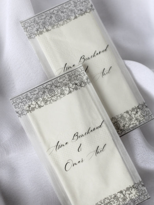 Paquet de mouchoirs en vellum - ZENITH