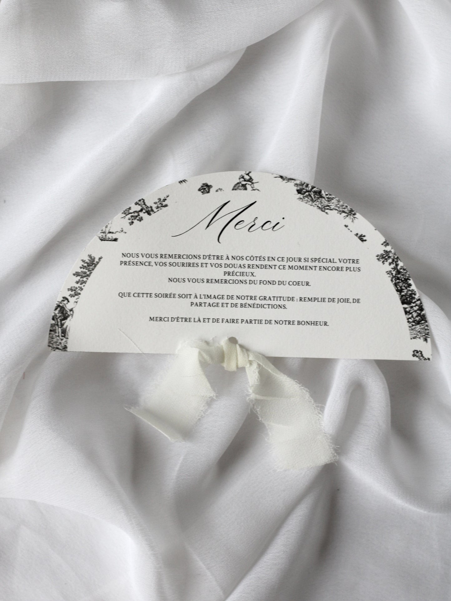 Carte de remerciement - VERSAILLES